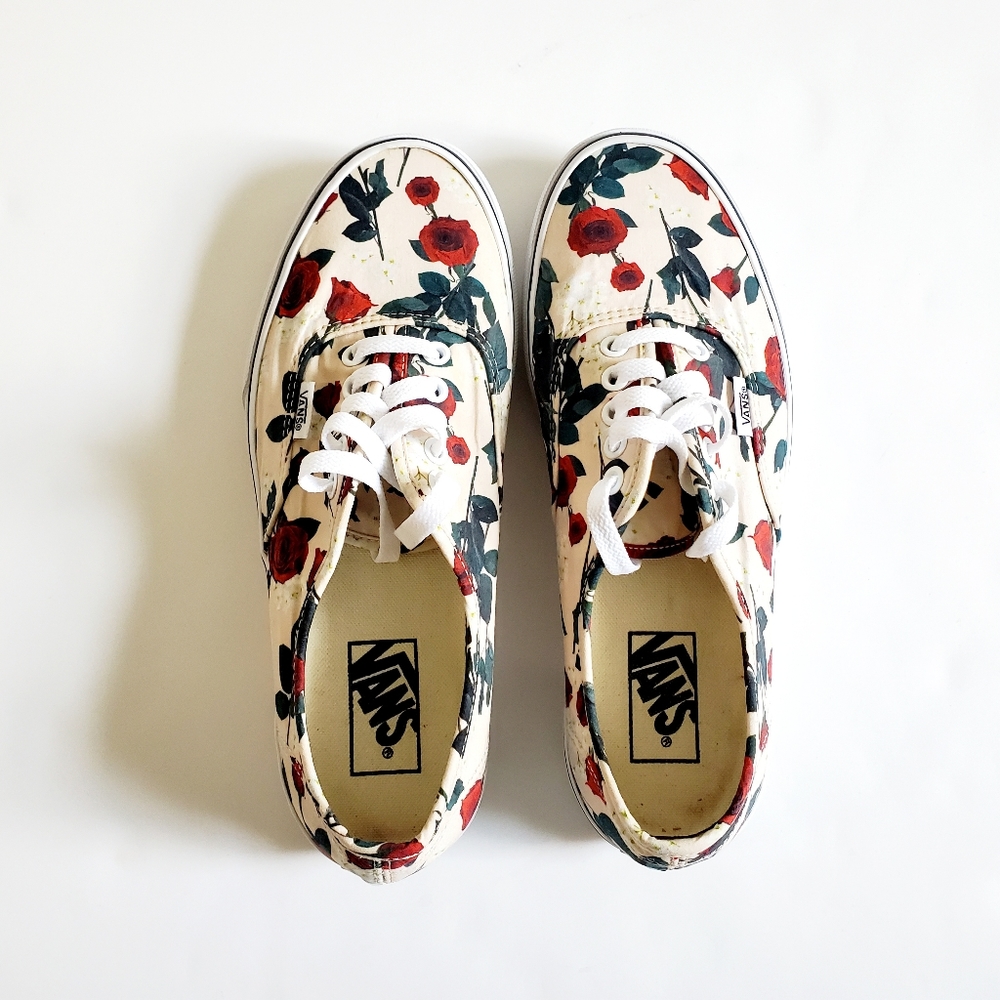 Rose🌹Printed Vans